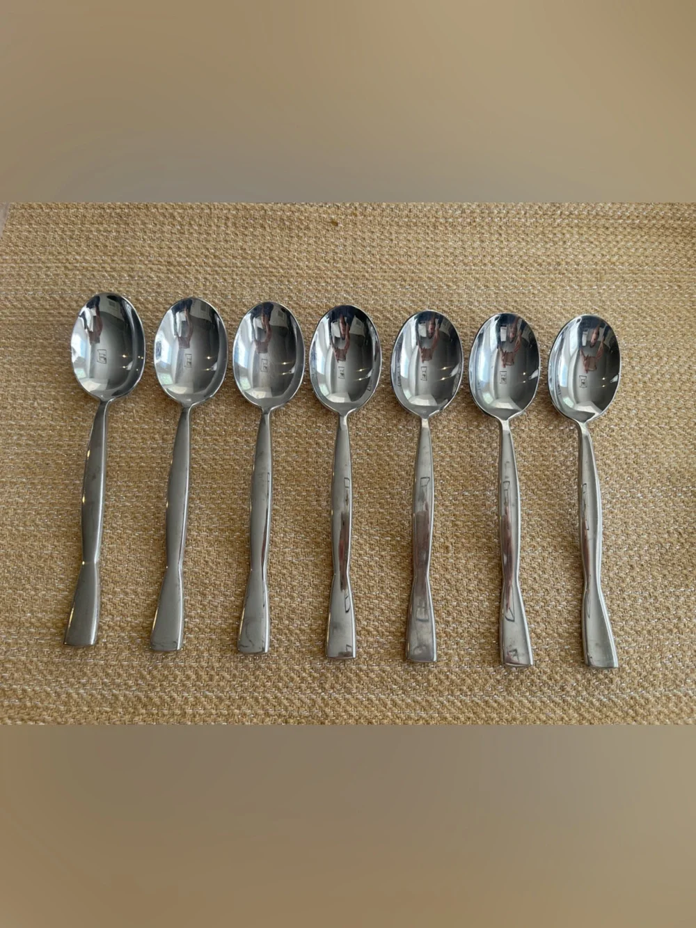 Wave (Stainless) DANSK Soup spoons (7)